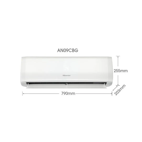 hisense-r32-wall-split-air-conditioner-inan09cbg-tbm-your-neighbourhood-electrical-store-531556.webp 1.0 HP Non Inverter Hisense AN09CBG Air Conditioner 1.0 HP R32