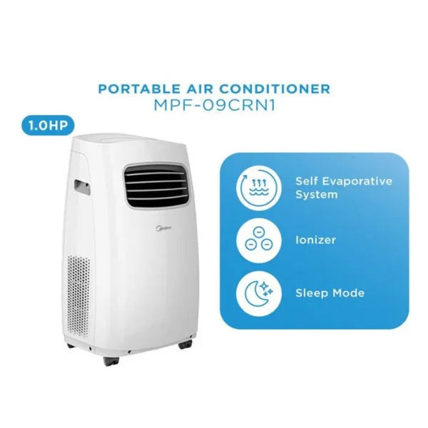 Midea MPF 09CRN1 Portable Air Conditioner 1.0 HP